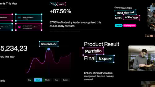 Modern Social Media Presentation with Dynamic Corporate Graphics