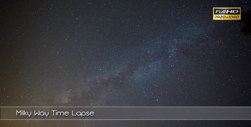Milky Way Time Lapse