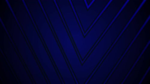 Abstract Geometric Blue Line Tunnel Loop Background