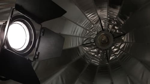 Studio Lighting Equipment. Flash and Umbrella