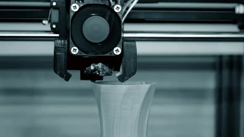 3D-Drucker funktioniert