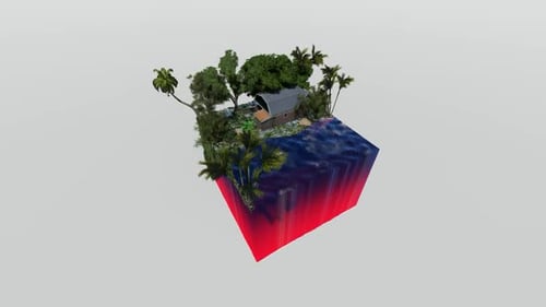Beach isometric