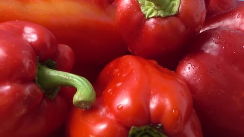 Close Up of Fresh Bell Peppers