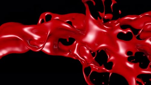 Red Paint Splash