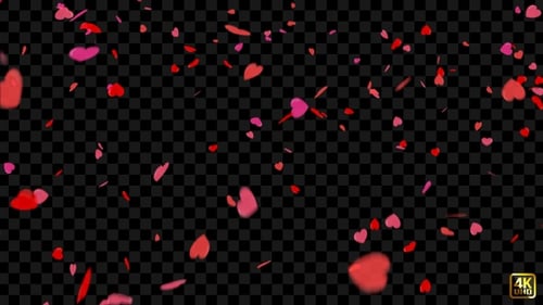 Heart Icon Falling