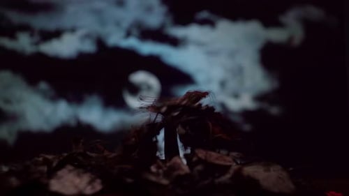 Zombie Hand Reaching From Grave in Dark Fantasy Setting