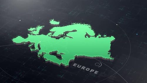 Digital Tech Europe Map