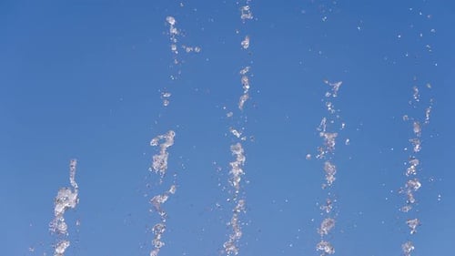Jumping Water Splashes