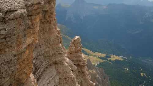 Stunning View of Valley and Rocks