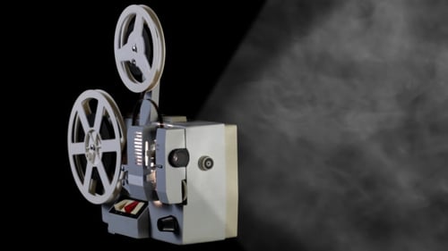 Retro Cinema Projector
