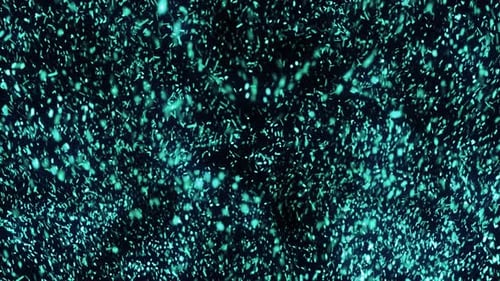 Blue explosive particles