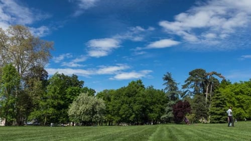 Wolken im Sommerpark - Zeitraffer (2er-Pack)