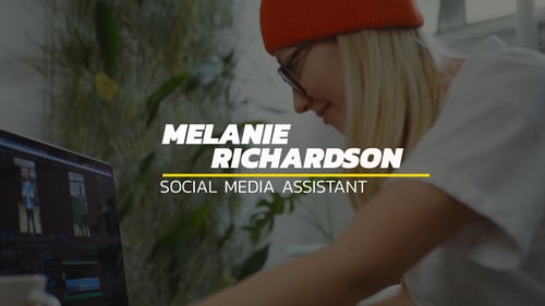 Clean Minimalist Lower Thirds Title Animations