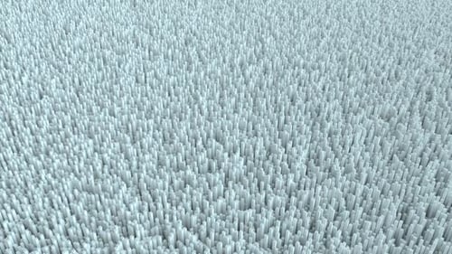 Cubes Wellen Weiße Abstraktion
