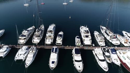 Aerial View Marina