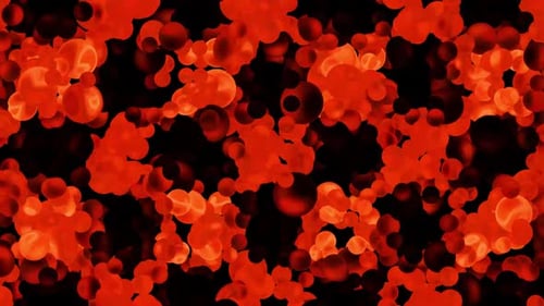 Glitzer lebendige Kugeln Abstrakter Hintergrund Digitales Rendering