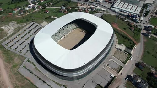Aerial Football Stadium