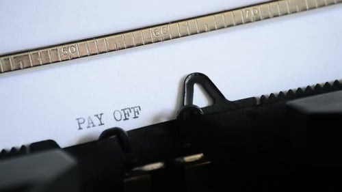 PAY OFF eingeben