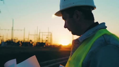 Industrie-Energie-Geschäftskonzept