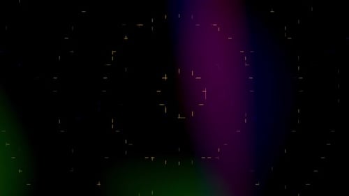 Geometric Digital Particle Grid Animated Background