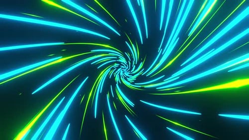 Arrière-plan animé de ligne de couleur