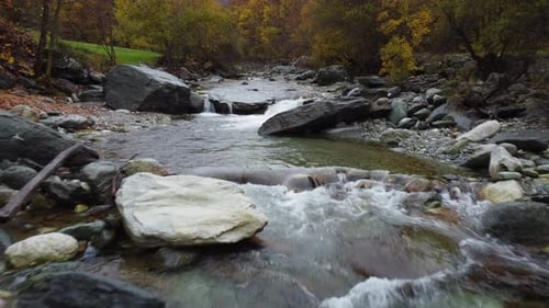 River Mountain at Autumn