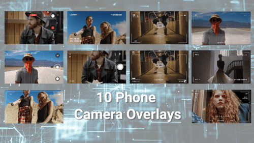 Phone Camera Overlays (mogrt)