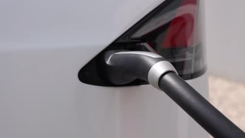 Charging an Electric Car 06