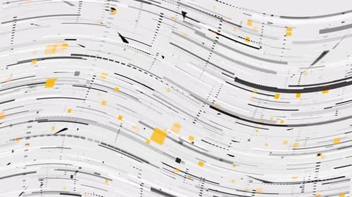 Abstract background with animation moving of lines