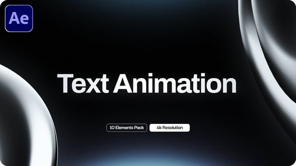 Dynamic Text Animation Pack with Modern Kinetic Typography, Titles ft ...