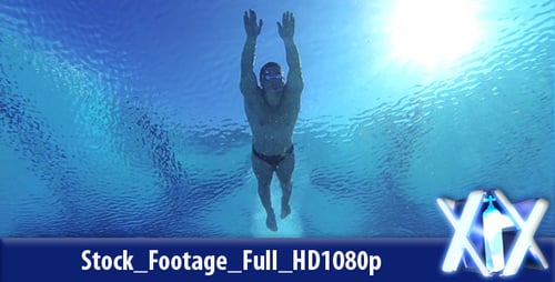 Diver Into Water