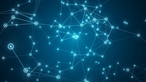 Blue Plexus Background V2