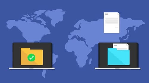 Transfert de données d'un ordinateur portable à un autre