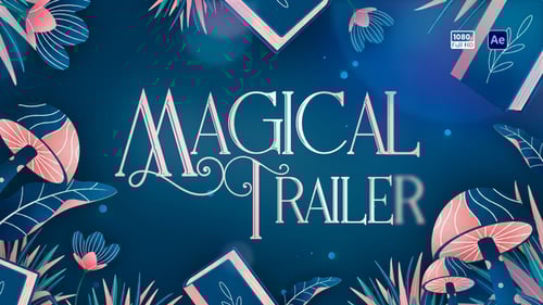 Elegant Storybook Title Opener with Decorative Flourishes