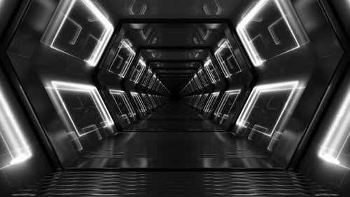 VJ Tunnel-Hintergrund 4K