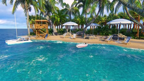 Strandurlaub auf der Insel