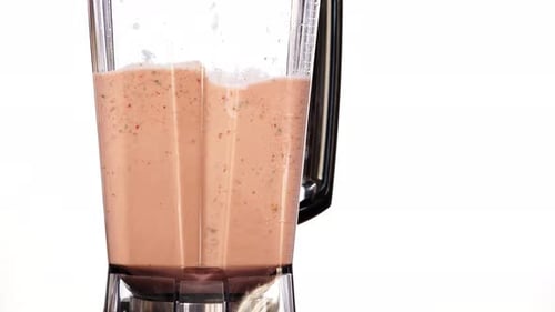 Making Fruit Shake in Blender