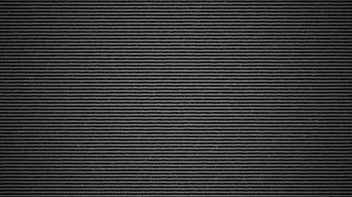 Sobreposição de listras horizontais VHS isolada no fundo preto