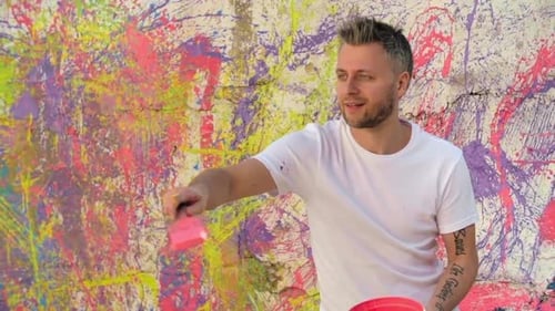 Creating Colorful Murals