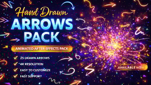 Hand Drawn Arrows Pack | FCPX