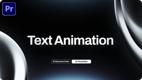 Clean Dynamic Text Animations for Premiere Pro