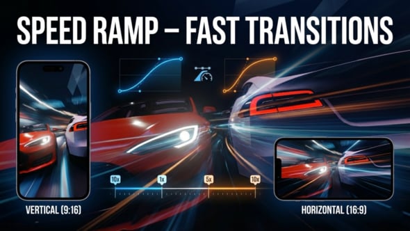 Dynamic Speed Ramp Transitions with Motion Blur for Action Videos ...