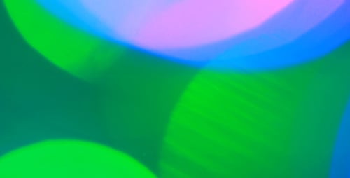 Abstract Animation of Colorful Blurred Shapes