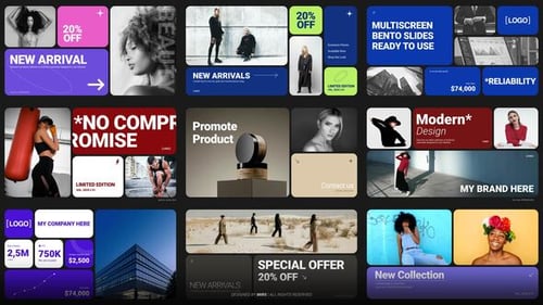 Diapositivas promocionales multipantalla (MoGRT)