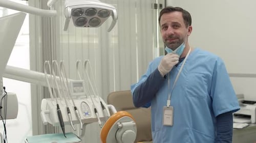 Portrait of Male Dentist
