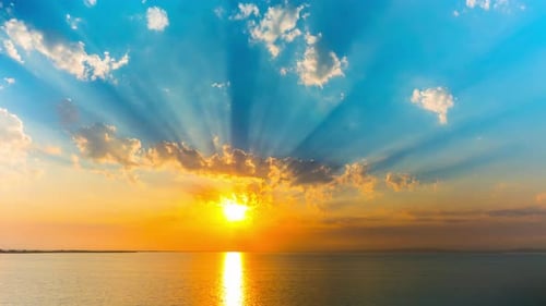 Sonnenuntergang am Schwarzen Meer