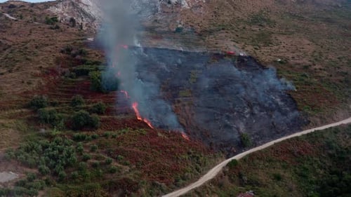 Mountain on Fire