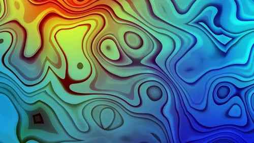 liquid rainbow effect. Acid marbling holographic mixture. Vd 803