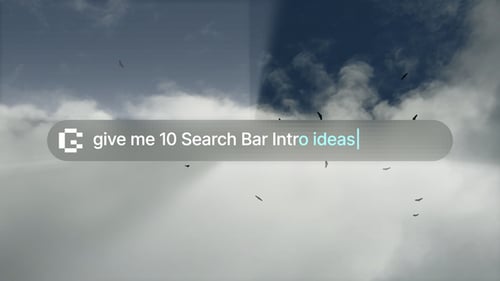 Search Bar Intro