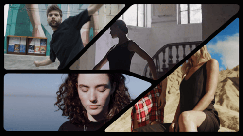 Split Screens - 4 Frames